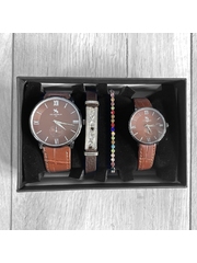 Set ceasuri pentru dama si barbati+bratara B9255