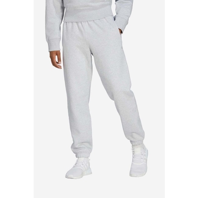 adidas Originals pantaloni de trening culoarea gri, neted HB7503-grey