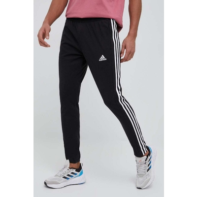 adidas pantaloni de antrenament Essentials culoarea negru, cu imprimeu
