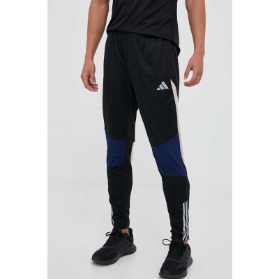 adidas Performance pantaloni de antrenament Tiro 23 Competition Winterized culoarea negru, modelator