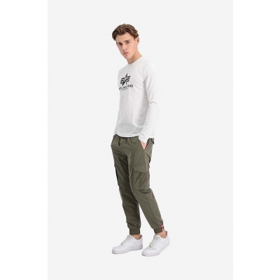 Alpha Industries pantaloni de trening culoarea verde 106200.142-green