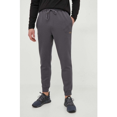 Boss Green pantaloni de trening BOSS GREEN culoarea gri, modelator
