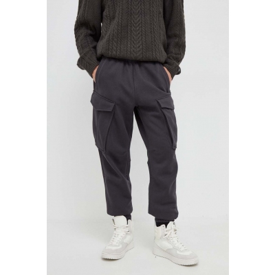 G-Star Raw pantaloni de trening culoarea gri, neted