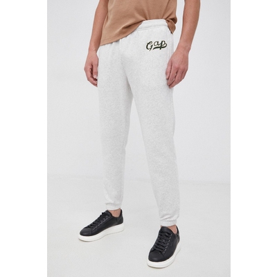 GAP Pantaloni bÄƒrbaÈ›i, culoarea gri, melanj