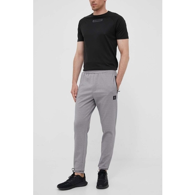 Hummel pantaloni de trening Interval culoarea gri, neted