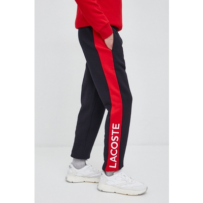 Lacoste pantaloni de trening culoarea rosu, modelator