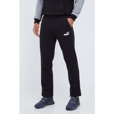 Puma pantaloni de trening culoarea negru, melanj