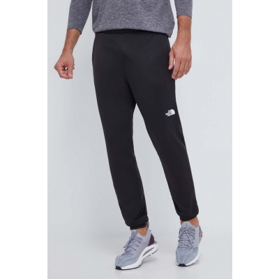 The North Face pantaloni de trening Reaxion culoarea negru, neted