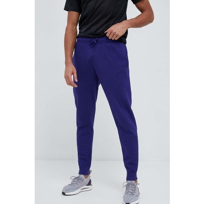 Under Armour pantaloni de trening culoarea violet, neted 1357128-012
