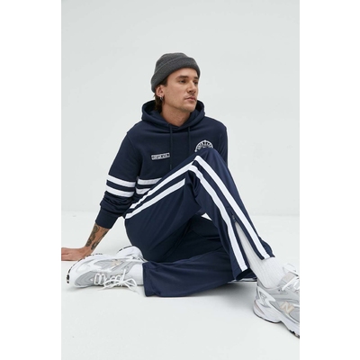 Unfair Athletics pantaloni de trening barbati, culoarea albastru marin, cu imprimeu