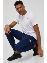 adidas Performance pantaloni HC0333 barbati, culoarea albastru marin, drept