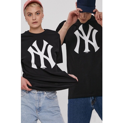 47brand Tricou culoarea negru, cu imprimeu