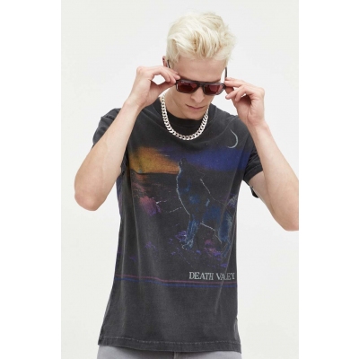 Abercrombie & Fitch tricou din bumbac barbati, culoarea negru, modelator