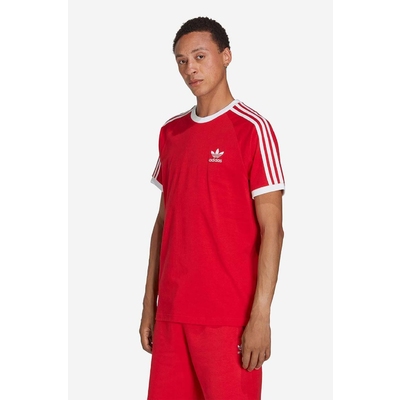 adidas Originals tricou din bumbac culoarea rosu, modelator IA4852-red
