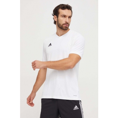 adidas Performance tricou de antrenament Entrada 22 culoarea bej, neted