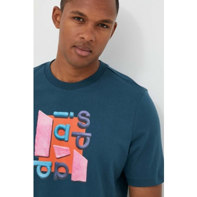 adidas tricou din bumbac cu imprimeu