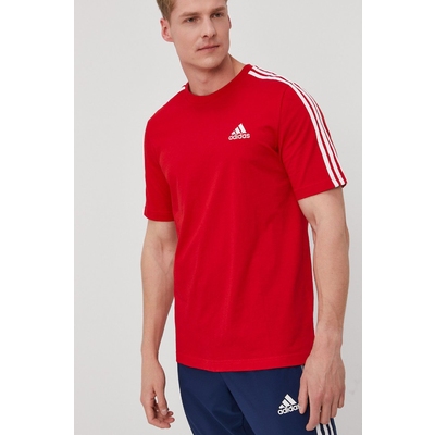 Adidas Tricou GL3736 bÄƒrbaÈ›i, culoarea rosu, cu imprimeu