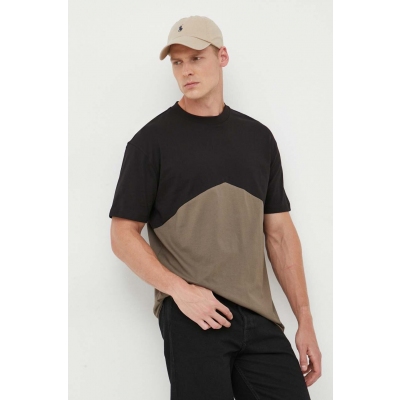 Armani Exchange tricou din bumbac modelator