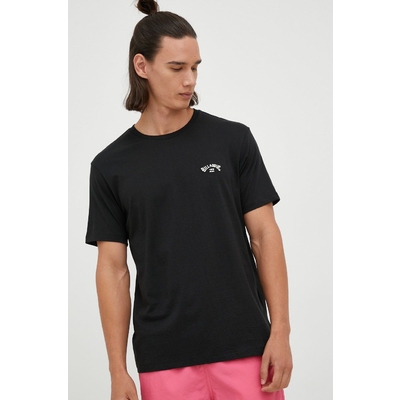 Billabong tricou din bumbac culoarea negru, cu imprimeu