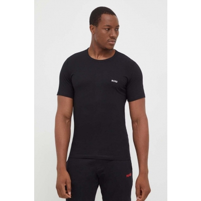 BOSS tricou din bumbac 3-pack neted