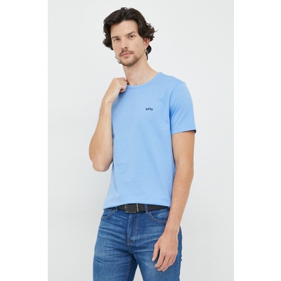 BOSS tricou din bumbac Boss Athleisure neted