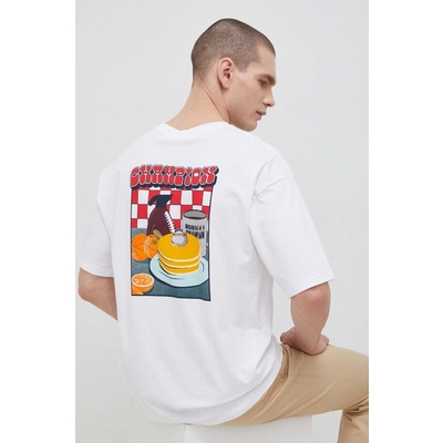 Champion tricou din bumbac culoarea alb, modelator