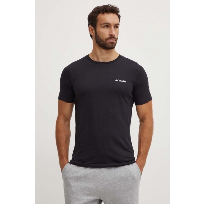 Columbia tricou din bumbac Rapid Ridge Back Graphic culoarea negru, cu imprimeu 1934824-464