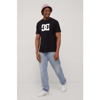 DC tricou din bumbac culoarea negru, cu imprimeu