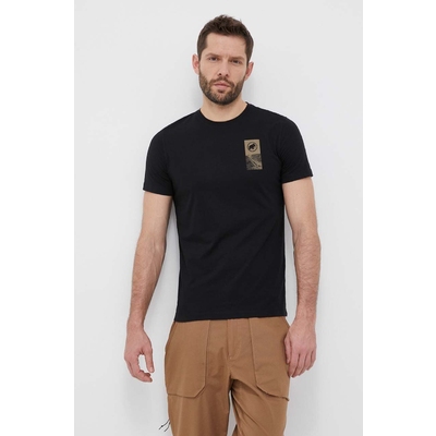 Mammut tricou sport Core Emblem culoarea negru, cu imprimeu