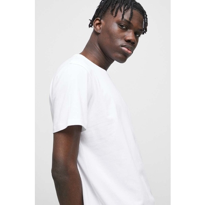 Medicine tricou barbati, culoarea alb, neted