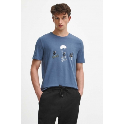Medicine tricou din bumbac barbati, cu imprimeu