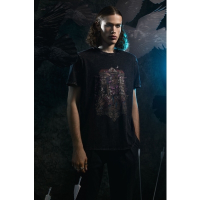 Medicine tricou din bumbac barbati, culoarea gri, cu imprimeu