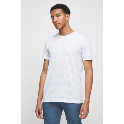 Medicine tricou din bumbac culoarea alb