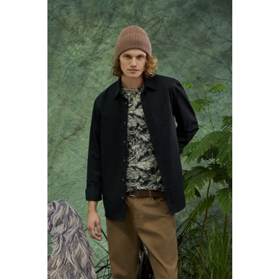 Medicine tricou din bumbac culoarea negru, modelator
