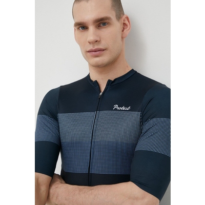 Protest tricou de ciclism Prtaimar culoarea albastru marin, modelator