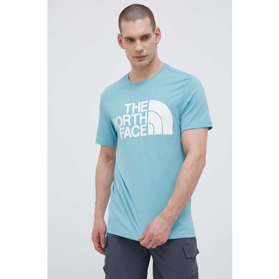 The North Face tricou din bumbac cu imprimeu
