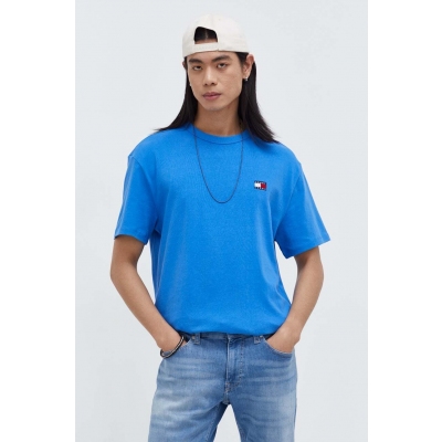Tommy Jeans tricou din bumbac barbati, cu imprimeu
