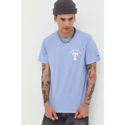 Tommy Jeans tricou din bumbac cu imprimeu