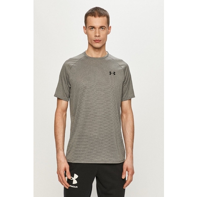 Under Armour Tricou 1345317 bÄƒrbaÈ›i, culoarea gri, material neted