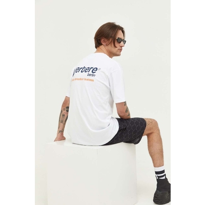 Vertere Berlin tricou din bumbac culoarea alb, cu imprimeu