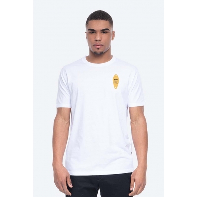 Wood Wood tricou din bumbac culoarea alb, cu imprimeu 12035715.2334-BRIGHTW