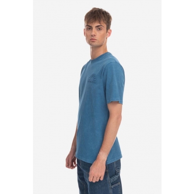 Wood Wood tricou din bumbac modelator 12312507.2491-DARKBLUE