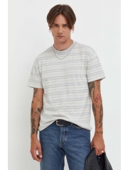 Abercrombie & Fitch tricou din bumbac culoarea gri, modelator