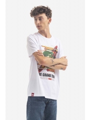 Alpha Industries tricou din bumbac x NASA culoarea alb, cu imprimeu 116504.09-white