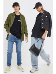 Dickies tricou din bumbac culoarea negru, cu imprimeu