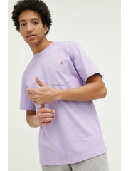 Dickies tricou din bumbac culoarea violet, neted