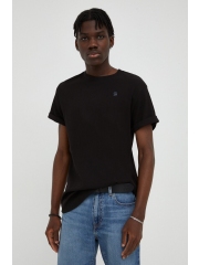 G-Star Raw tricou barbati, culoarea negru, neted