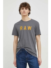 G-Star Raw tricou din bumbac 2-pack cu imprimeu