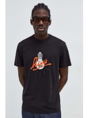 G-Star Raw tricou din bumbac barbati, culoarea negru, cu imprimeu