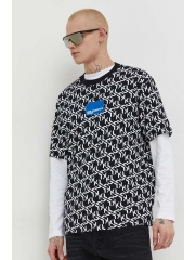 Karl Lagerfeld Jeans tricou din bumbac barbati, culoarea negru, modelator